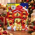 Lindt Teddy AR Chocolate Advent Calendar 250G (Pack of 1)