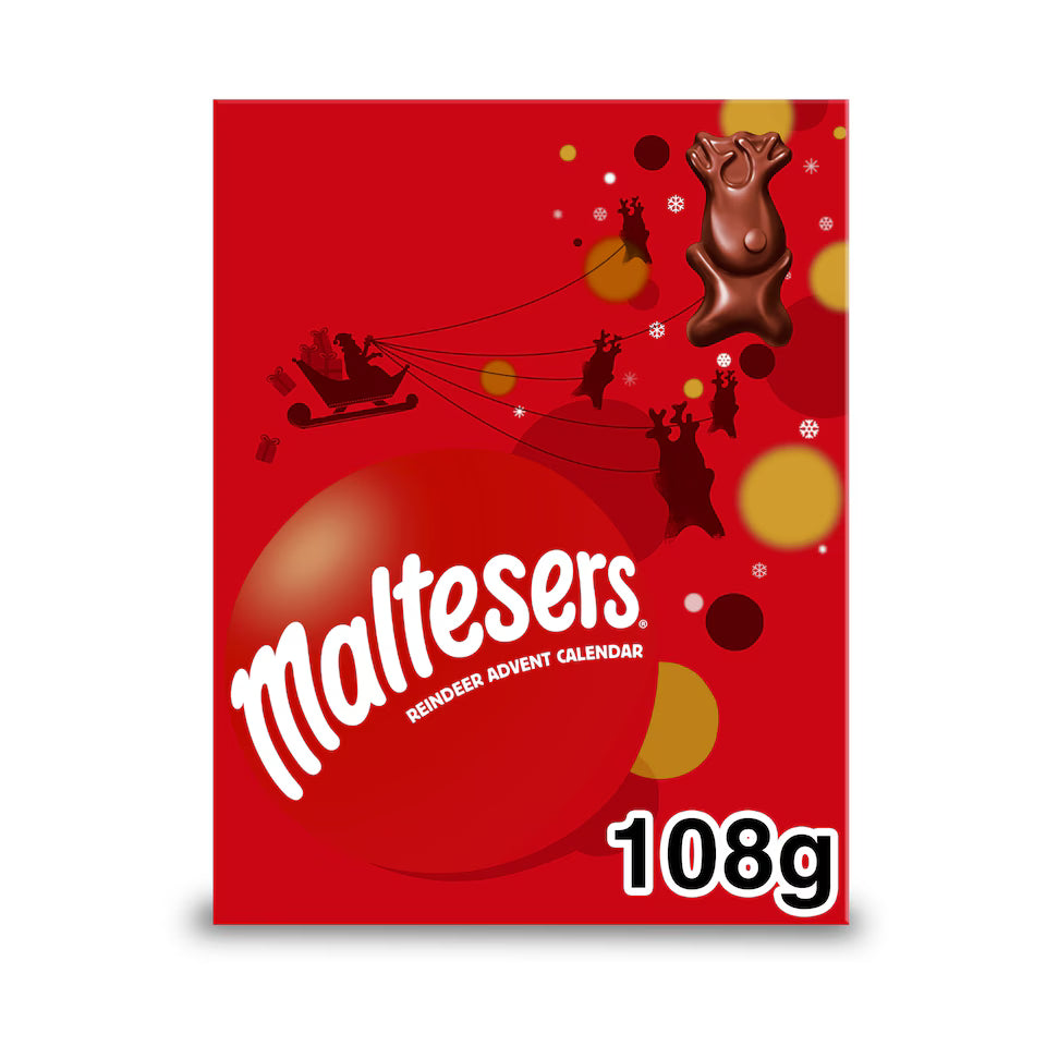 Maltesers Reindeer Chocolate Advent Calendar 108G (Pack of 1)