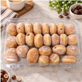 Mini Chocolate Hazelnut Beignets 24 Per Pack