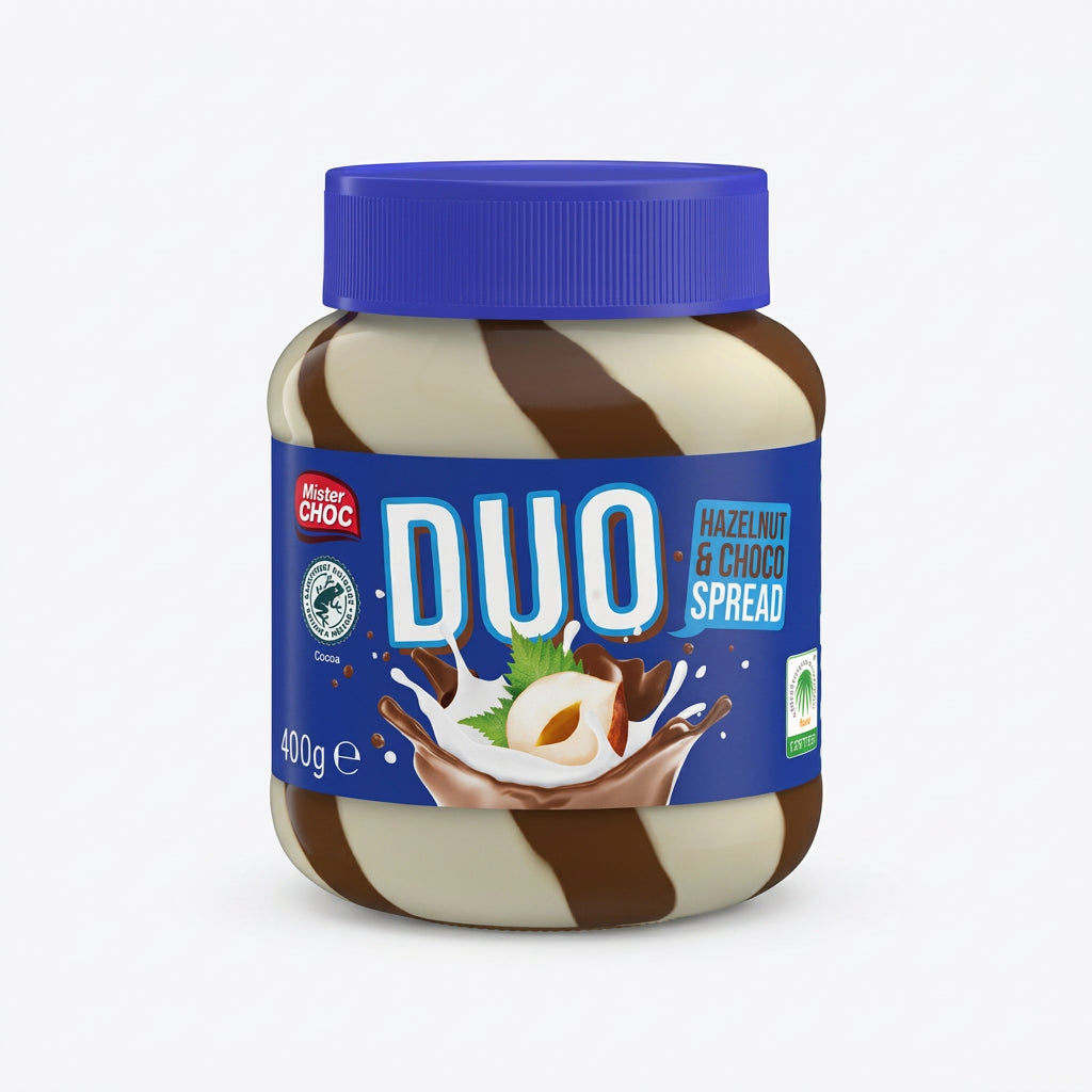 Mister Choc Duo Chocolate Spread 400G