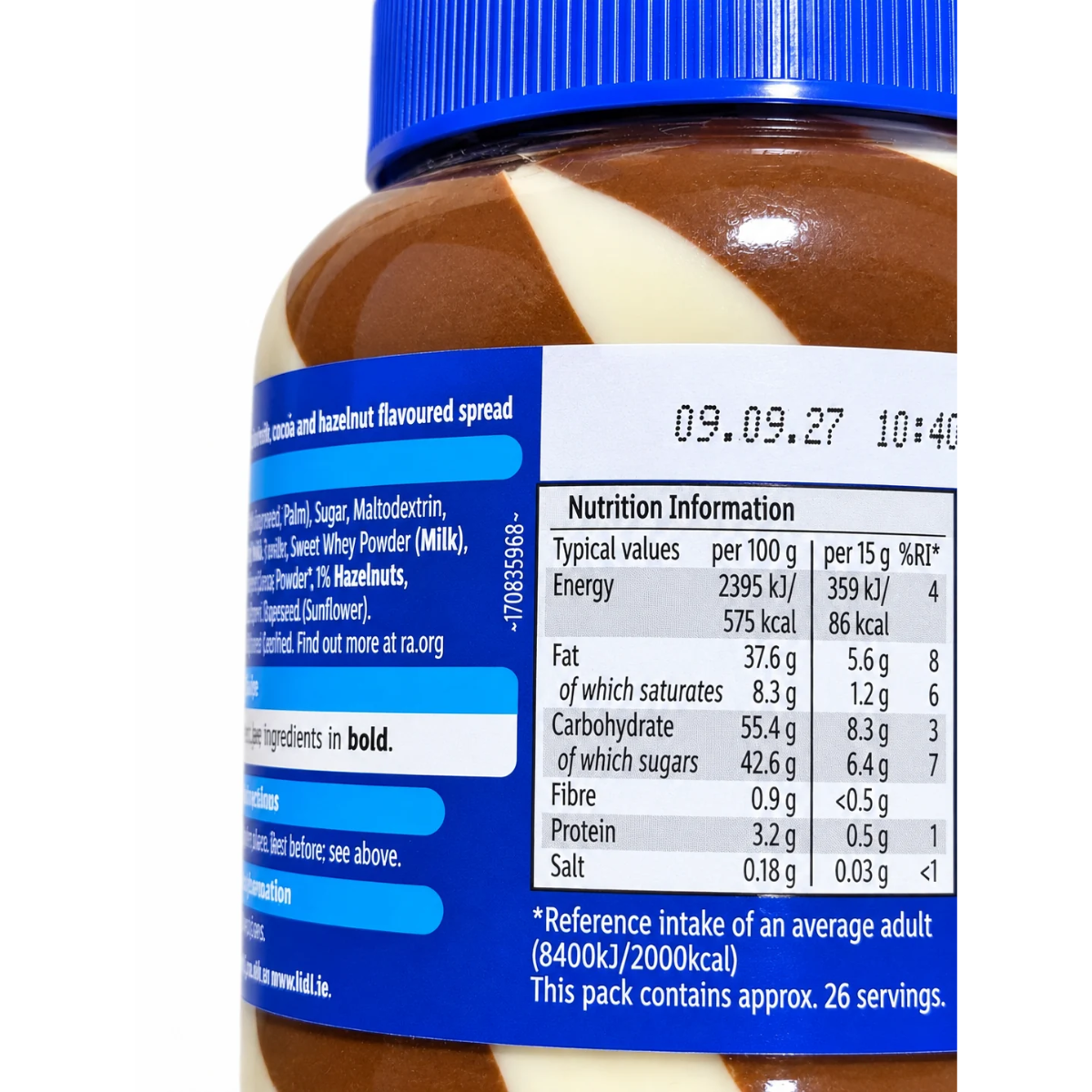 Mister Choc Duo Chocolate Spread 400G
