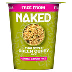 Naked Free From Thai Green Curry Rice 78G (Pack of 1)