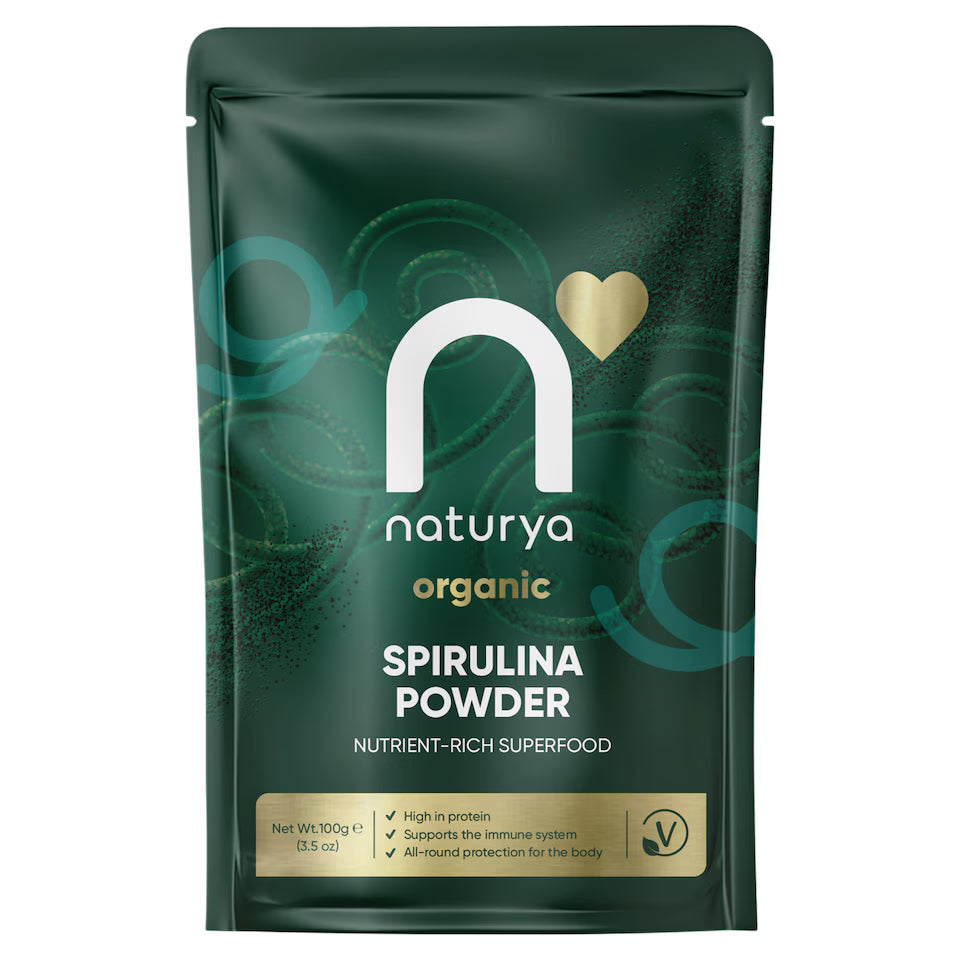 Naturya Organic Spirulina Powder 100G (Pack of 1)