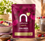 Naturya Organic Chia Seeds 175G (Pack of 1)