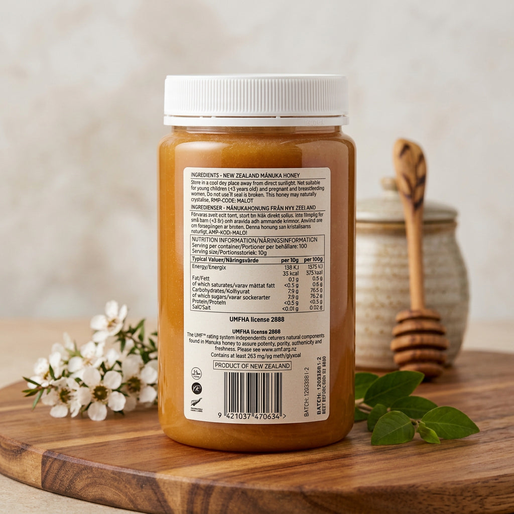 PURITI Manuka Honey |From New Zealand (UMF 10+ MGO 263+)