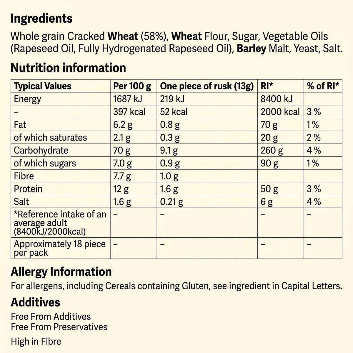 Pagen Wholegrain Krisprolls 225G