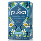 Pukka Organic Chamomile Vanilla & Manuka Honey Tea 20 Bags 32g Herbal Blend