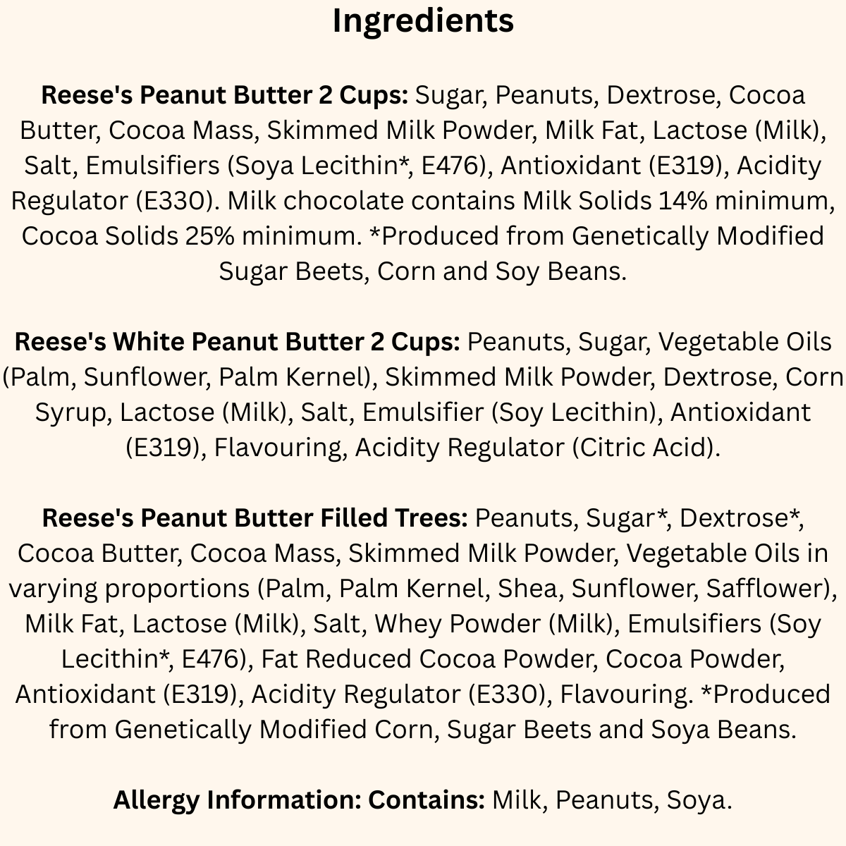 Reese's Peanut Butter Selection Box 157g (Pack of 1)