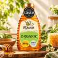 Rowse Organic Squeezy Honey 340g (Pack of 1)