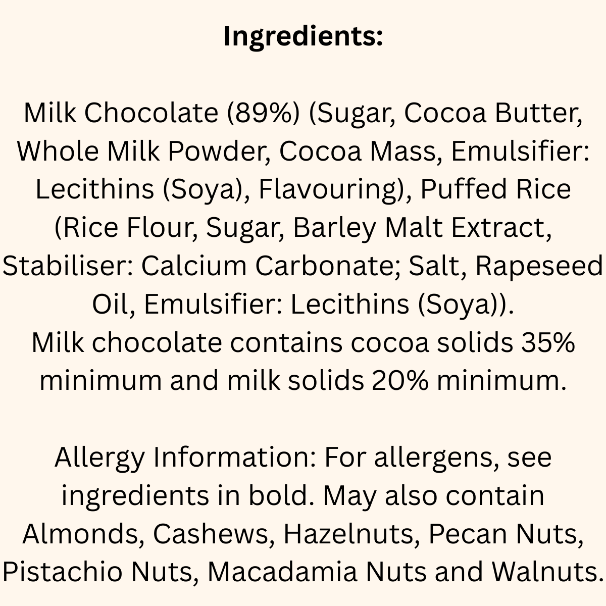 Royal Chocolate Milk Chocolate Crispy Belgian Chocolate Thins (500g)