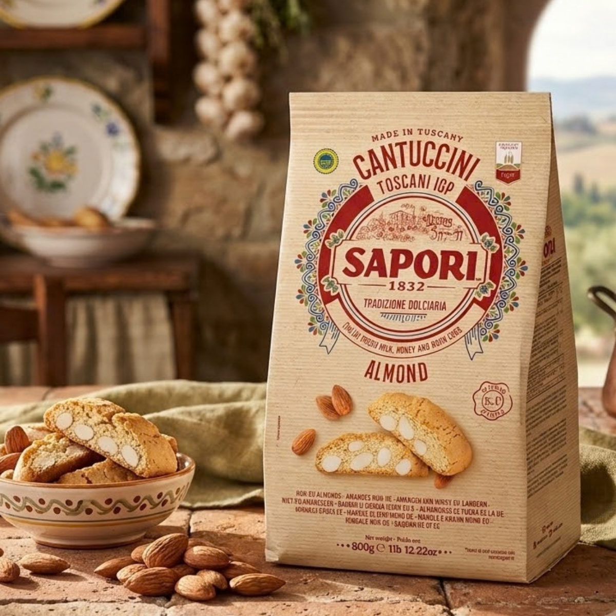 Sapori Cantuccini Almond Biscuit, 800g