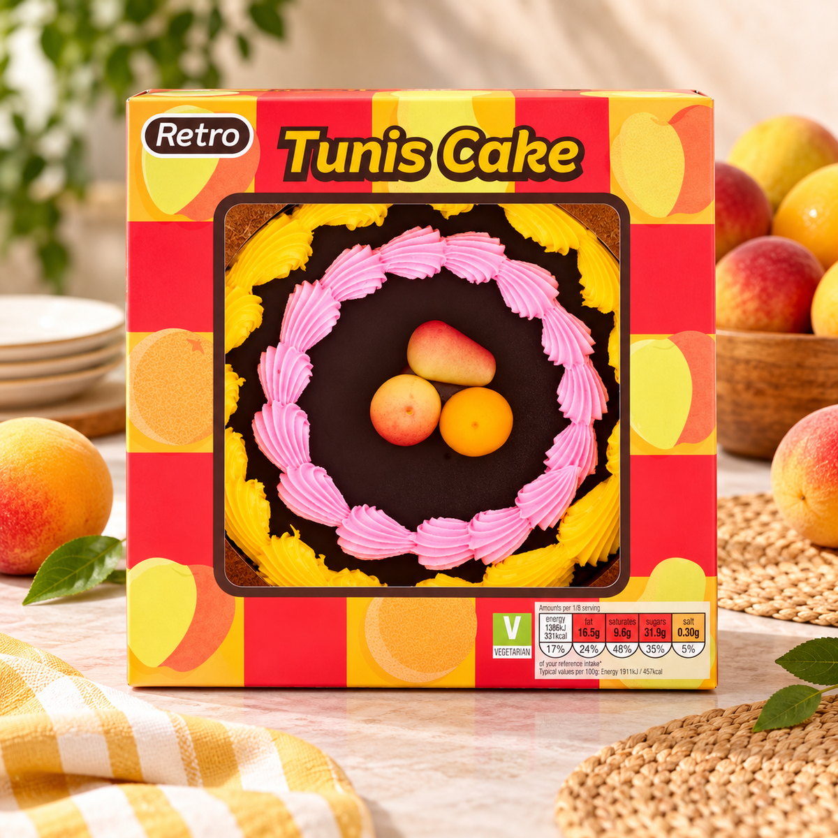 Say it with Cake Tunis Cake (Pack of 1)