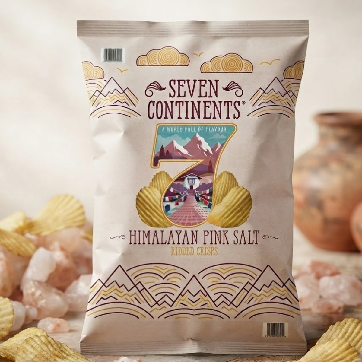 Seven Continents Himalayan Pink Salt Crisps, 900g