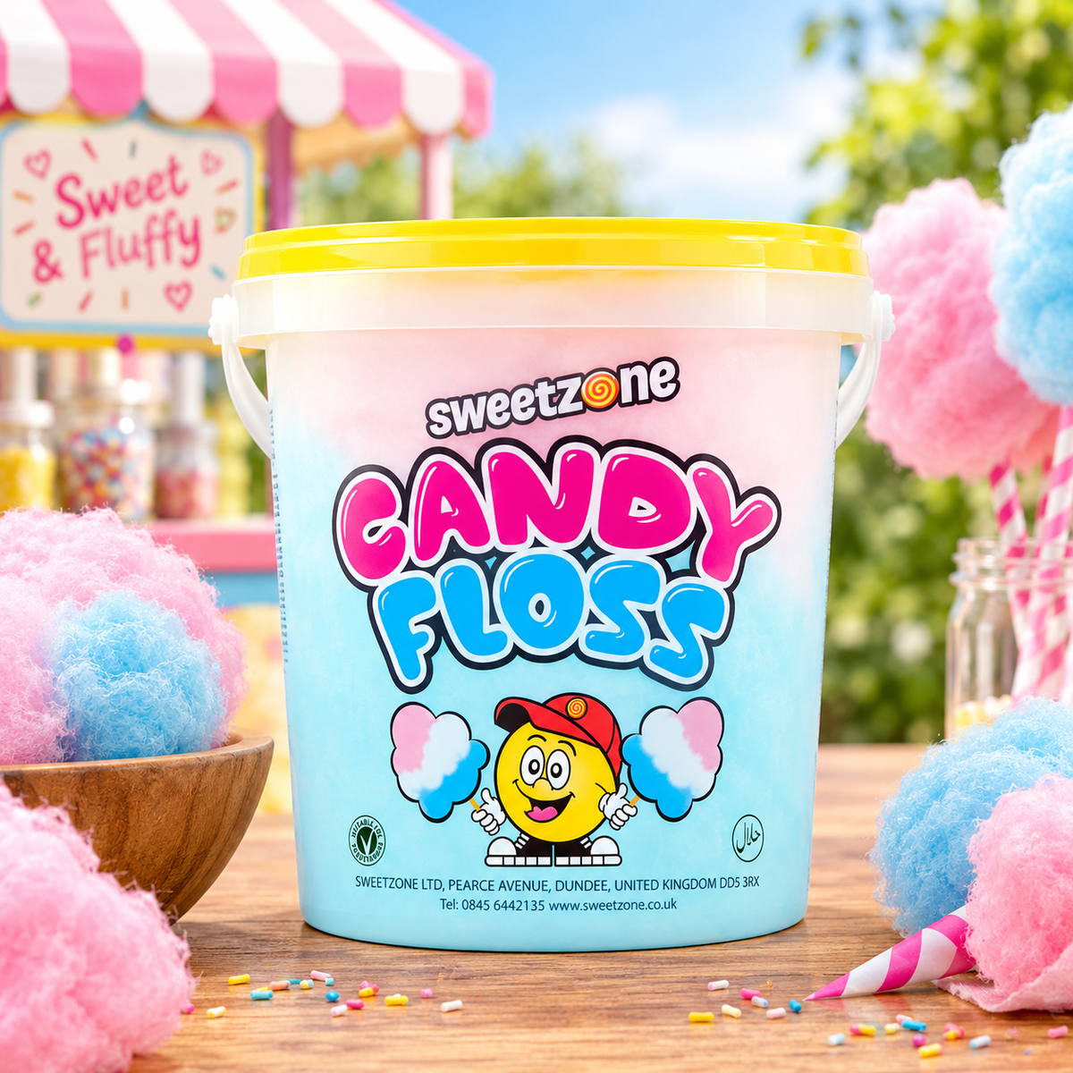 Sweetzone Halal Candy Floss 50g (Pack of 1)