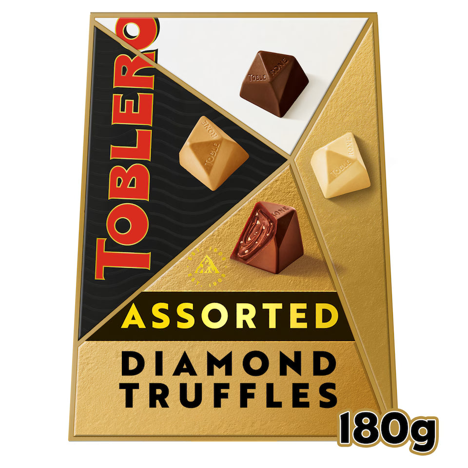 TOBLERONE TRUFFLES ASSORTED 180G (Pack of 1)