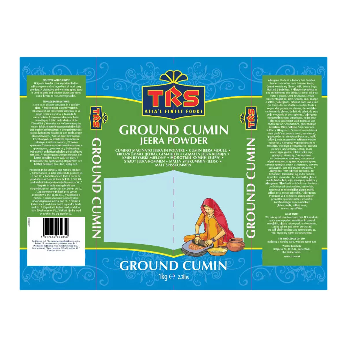 TRS Ground Cumin, 1kg