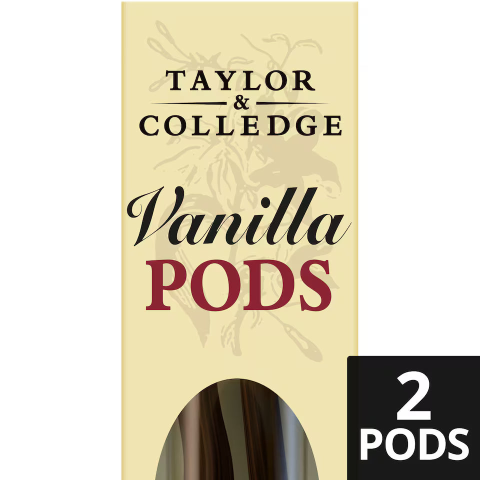 Taylor & Colledge Organic Vanilla 2 Pods (Pack of 1)