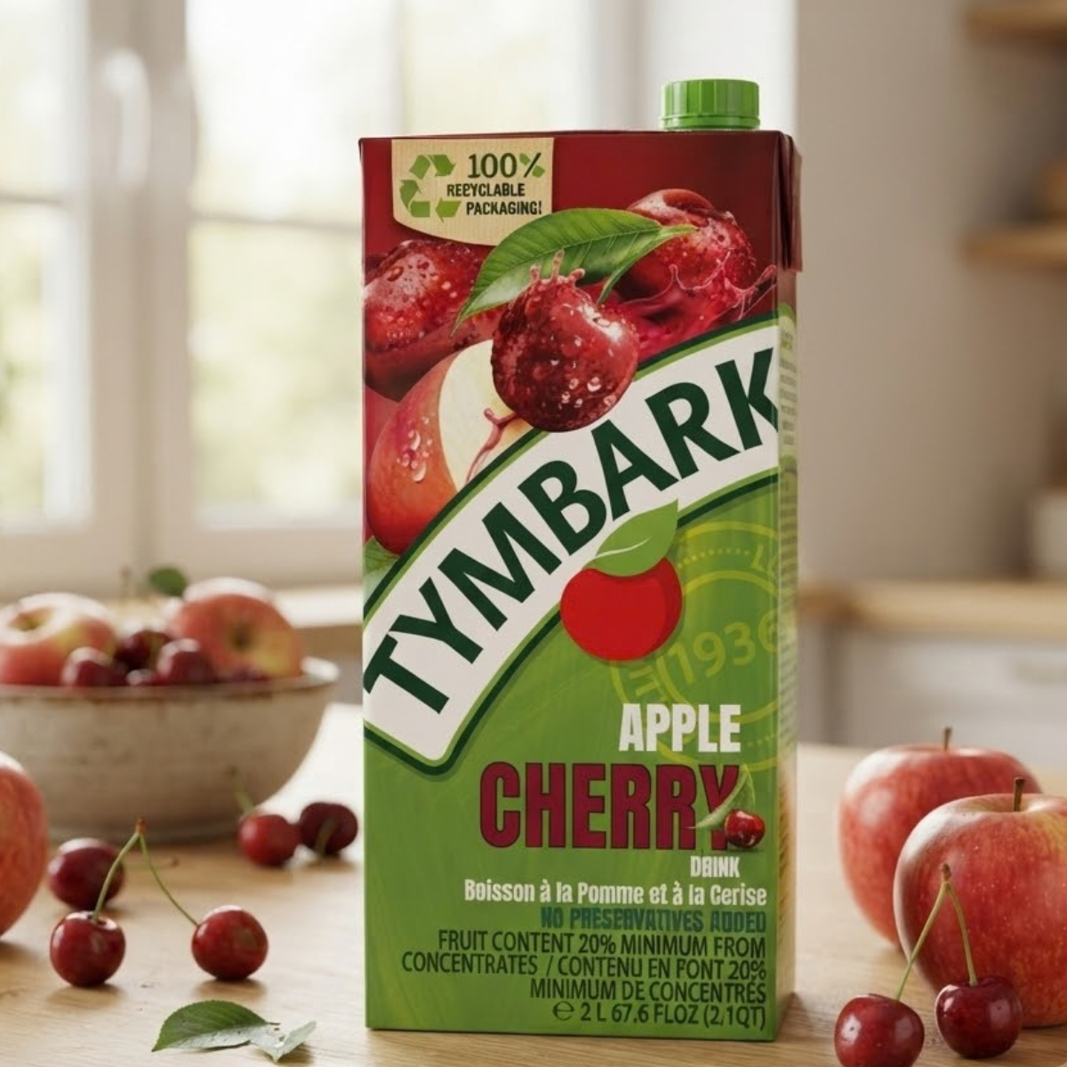 Tymbark Apple Cherry Drink 2L