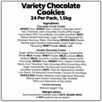 Variety Chocolate Cookies 24 Per Pack