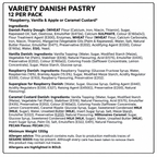 Variety Danish Pastry 12 Per Pack