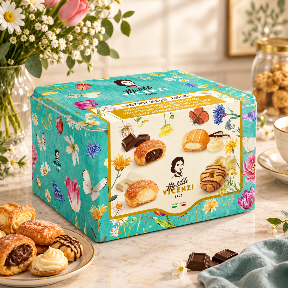Vicenzi Italian Biscuit Assortment, 907g (Pack of 1)