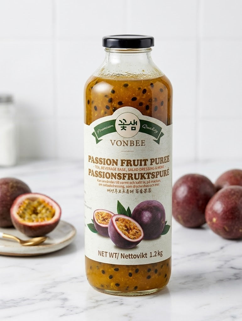 Vonbee Passionfruit Puree, 1.2kg