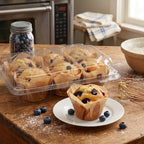 Blueberries and Cream Muffins, 8-count