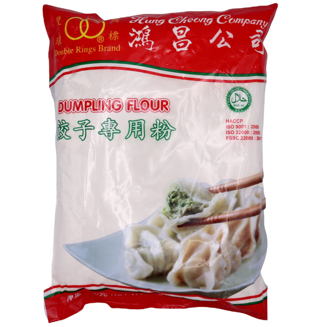 Double Ring Dumpling Flour 1kg – Premium Wheat Flour for Dumplings & Wrappers