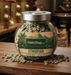 Ethiopian Sidamo Unroasted Coffee Beans 100g Jar