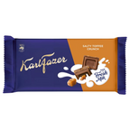 Fazer Milk Chocolate Tablet with Salty Toffee Crunch 145g