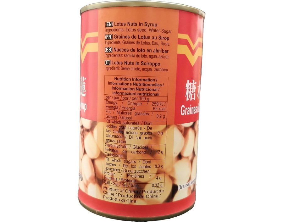 Boat Lotus Nuts in Syrup 480G
